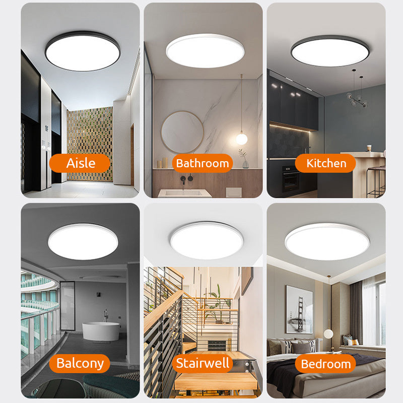 Quinn Round Bathroom Led Ceiling Light