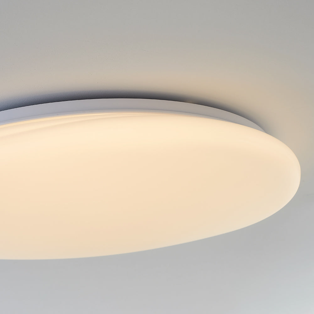 Quinn Flush Mount Ceiling Light, Pebbles Shape