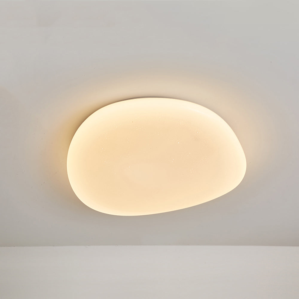 Quinn Flush Mount Ceiling Light, Pebbles Shape