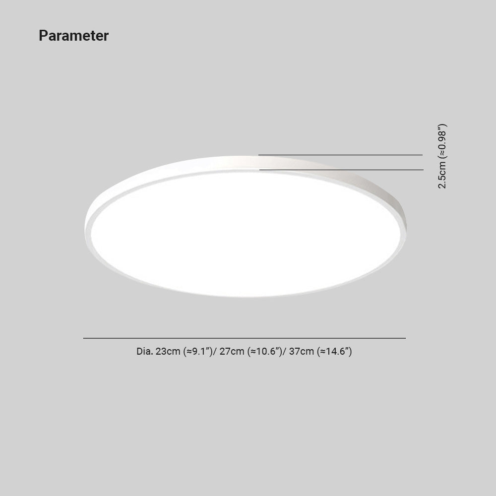 Quinn Round Bathroom Led Ceiling Light